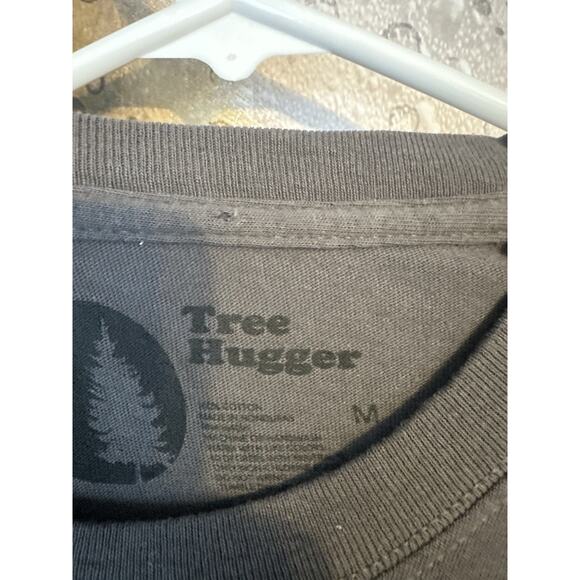 Tree Hugger Shirt Long Sleeve Back Road Motorcycles Graphic Tee M - Picture 3 of 3